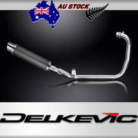 Royal Enfield Scram 411 2022-2024 350MM Round Carbon Full Exhaust System