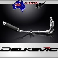 Suzuki GSX-S1000/F 2015-2020 DE-CAT 350MM Round Carbon Full Exhaust System