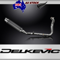 Suzuki GSX-8S 2023-2025 / DL10 Round 350mm (14 inch) Carbon Fibre Silencer 2 into 1 Complete System