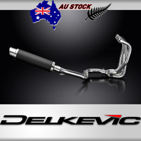 Kawasaki ZZR1100C/D 1990-2001 4 Into 1 350MM Round Carbon Exhaust System