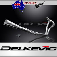 Yamaha XS650SE 1978-1985 2 Into 1 Megaphone Exhaust System Stainless Steel