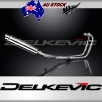 Suzuki GS500E/F 2-1 1989-2019 350MM Round Stainless SL10 Complete Exhaust System