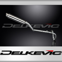 Suzuki DRZ400 S/SM 2005-2024 / SL10 Round 350mm (14 inch) Silencer Complete System 304 Stainless STE