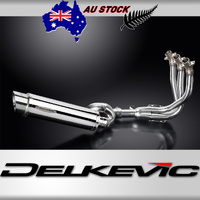 Triumph Street Triple 765RS/S/R 660 S 17-22 DE-CAT 350MM Round Stainless Exhaust