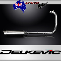Royal Enfield 350 Bullet Classic 22-25 350MM Round Stainless Full Exhaust System