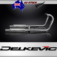 Kawasaki W650 W800 19-24 350MM Round Stainless GL10 Exhaust System