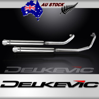 Yamaha XVS650 Classic/Dragstar/Custom 1997-2019 550MM Slash CUT Exhaust System