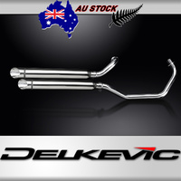 Yamaha XV535 Virago 87-03 550MM Slash CUT Exhaust System