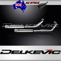 Suzuki VL800 C50 C50T M50 2001-2023 410MM Slash CUT Exhaust System