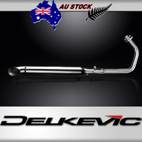 Kawasaki Vulcan S 650 15-21 550MM Turned Slash CUT Exhaust System