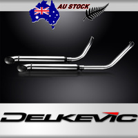 Kawasaki VN1500 VN1600 96-08 550MM Turned Slash CUT Full Exhaust System