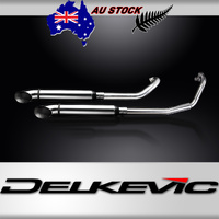 Yamaha XVS650 Classic/Dragstar/Custom 1997-2019 410MM Turned Slash Exhaust