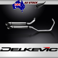 Yamaha XV535 Virago 87-03 410MM Turned Slash CUT Exhaust System