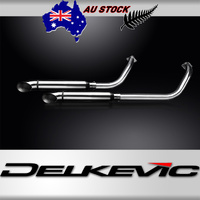 Honda VT750 2008-2018 410MM Turned Slash CUT Exhaust System