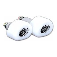 R&G Aero Crash Protectors White NO-CUT KAW Njnja 250/400