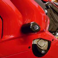 Aero Crash Protectors Panigale V4 '20- black Product thumb image 1