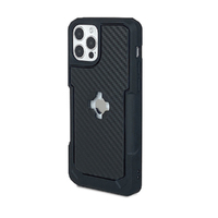 Cube Iphone 12/12 PRO X-GUARD Case Carbon Fibre + Infinity Mount