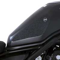 CMX500 Rebel (S) '17- Traction Grips : Black  2-Grip Kit