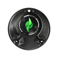 Accossato Fuel Cap Quick Action for Yamaha YZF-R1 YZF-R6 YZF-R3 FZ MT XJR green Product thumb image 1