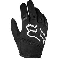 FOX Dirtpaw Black Toddler Off Road Gloves Black