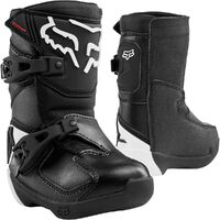 FOX Comp K Peewee Off Road Boots Black