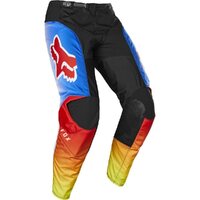 FOX 2020 Youth 180 Fyce Pants Blue/Red    Product thumb image 1