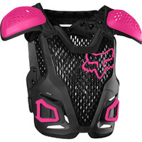 FOX YTH R3 Roost Guard BLK/Pink