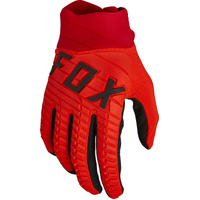 FOX 2022 360 Gloves Fluro Red