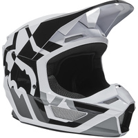 FOX 2022 V1 LUX Off Road Helmet BLK/WHT Product thumb image 1