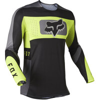 FOX 2022 Flexair Mirer Jersey BLK/YLW