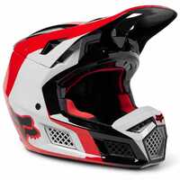 FOX 2023 V3 RS Efekt Off Road Helmet Fluro/Red