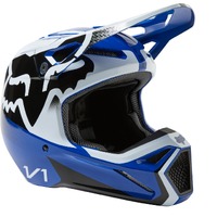 FOX 2023 V1 Leed Off Road Helmet BLU