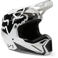 FOX 2023 V1 Leed Off Road Helmet BLK/WHT Product thumb image 1