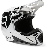 FOX 2023 V1 Leed Off Road Helmet BLK/WHT