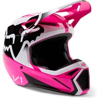 FOX 2023 V1 Leed Off Road Helmet PNK