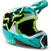 FOX 2023 V1 Leed Off Road Helmet Teal