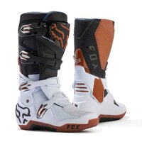 FOX Motion Off Road Boots Black/White/Gum