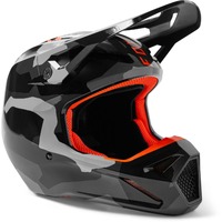 FOX 2023 Youth V1 Bnkr Off Road Helmet GRY/CAM