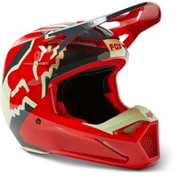 FOX 2023 V1 Xpozr Off Road Helmet FLO/Red