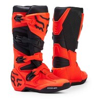 FOX Youth Comp Off Road Boots Fluro Orange