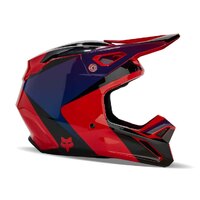 FOX V1 Streak Off Road Helmet FLO Red