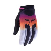 FOX Youth Girls 180 Flora Off Road Gloves Black/Pink Product thumb image 1