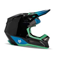 FOX Youth V1 Ballast Off Road Helmet Black/Blue