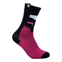 FOX Youth Girls 180 Flora Socks Black/Pink