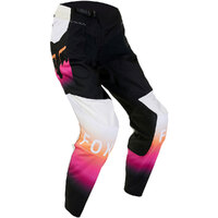 FOX Youth Girls 180 Flora Off Road Pants Black/Pink Product thumb image 1