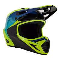 FOX Youth V3 Streak Off Road Helmet Black/Yellow