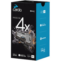 Cardo Freecom 4X Bluetooth Communication System (JBL) Single Pack