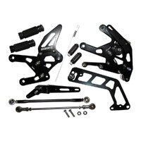 Accossato Adjustable Rearsets for Kawasaki Z125 PRO 2015 - 2017