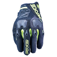 Five E2 Enduro Gloves Black/Fluro