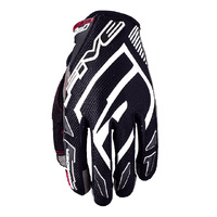 Five PRO Rider S Off Road Gloves Black/White